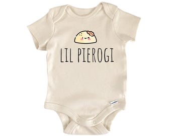 Pierogi Poland Polish Baby Onesie® Newborn Cotton Bodysuit Baby Shower Gift