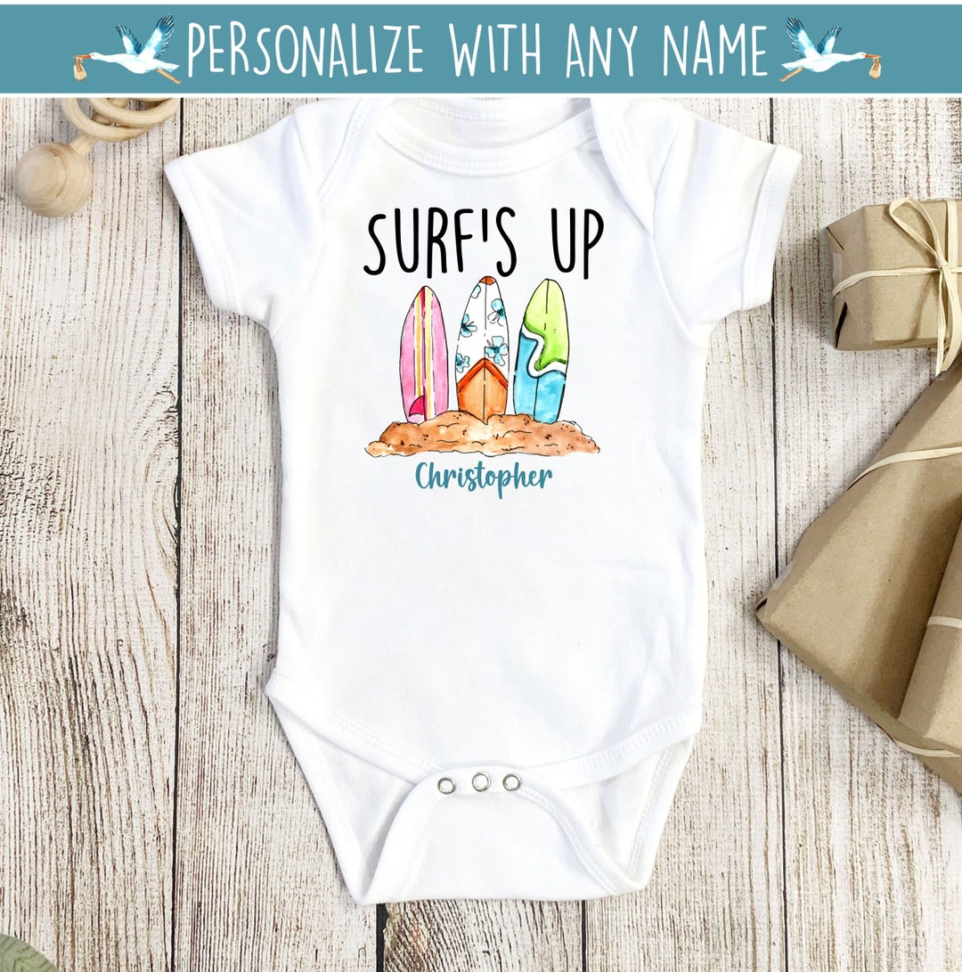 Surfer Onesie® Surfer Baby Gift Surfing Baby Gift Surfer Etsy