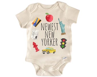 New York City Ny Baby Body® Neugeborene Baumwolle Body Babypartygeschenk