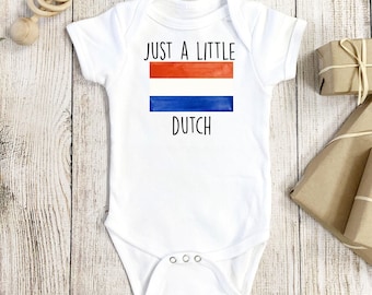 Niederlande Body®, Niederlande Babygeschenk, Niederländischer Strampelanzug®, Niederländisches Babygeschenk, Niederlande Babygeschenk, Niederländische Babyparty