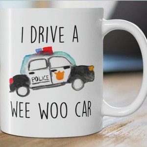 Taza de policía, taza de oficial de policía, regalo de graduación de policía, regalo de graduación de policía, taza de policía divertida, regalo de policía divertido, taza de policía, regalo de policía, policía divertido