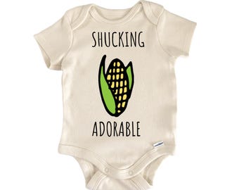 Corn Shucking Shuck Fruit Infant Gift Baby Onesie®