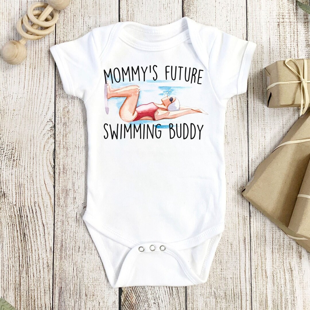 Swimming Onesie®, Swimmer Onesie®, Swimming Baby Gift, Swimmer Baby