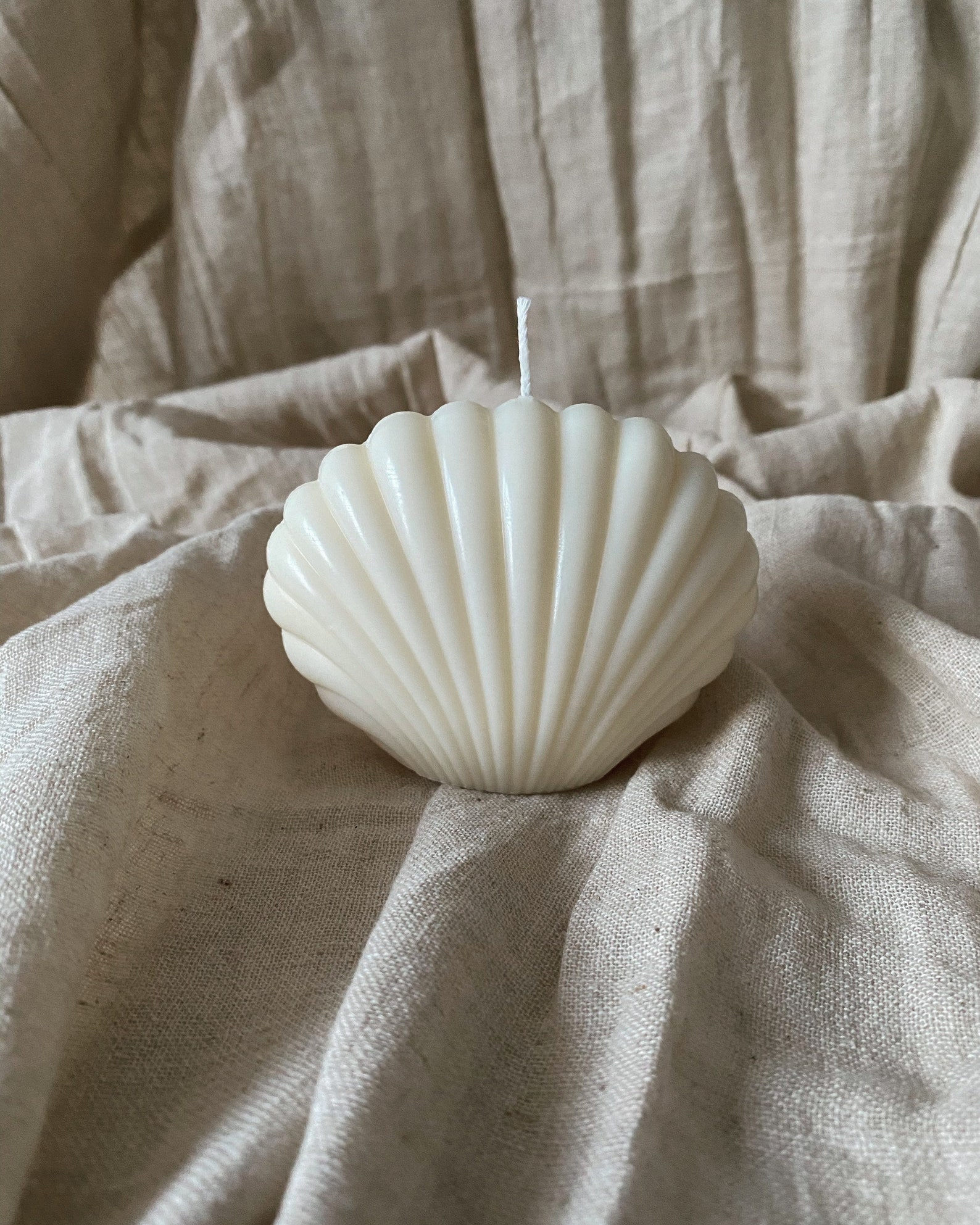 Shell Candle Etsy