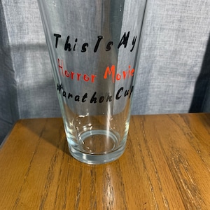 Horror movie cup