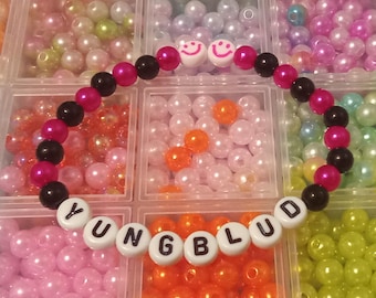 Yungblud inspired beaded bracelets