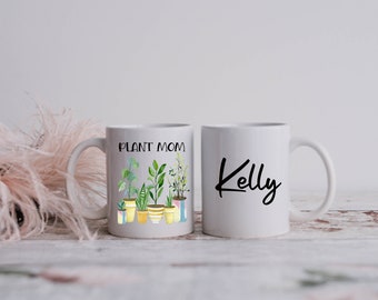 Plant Mom Mug, Mama Mug, Mother's Day Gift, Mother's Day Gift for Her, Baby Shower Gift, New Mom Gift, Mom To Be, Coffee Mug, Plant Lady