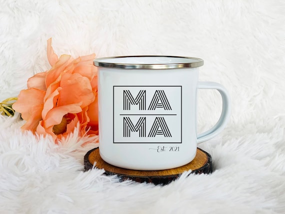 Mama Camping Mug, Mother's Day Gift, New Mom Gift, Pregnancy