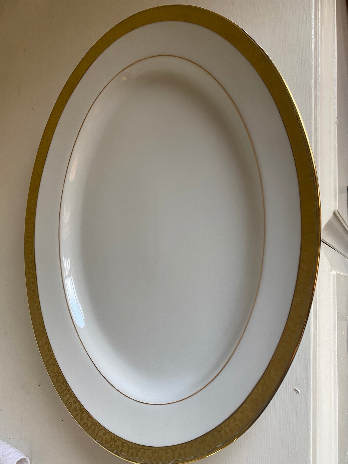 Gold Buffet Royal Gallery Vintage Platter Etsy