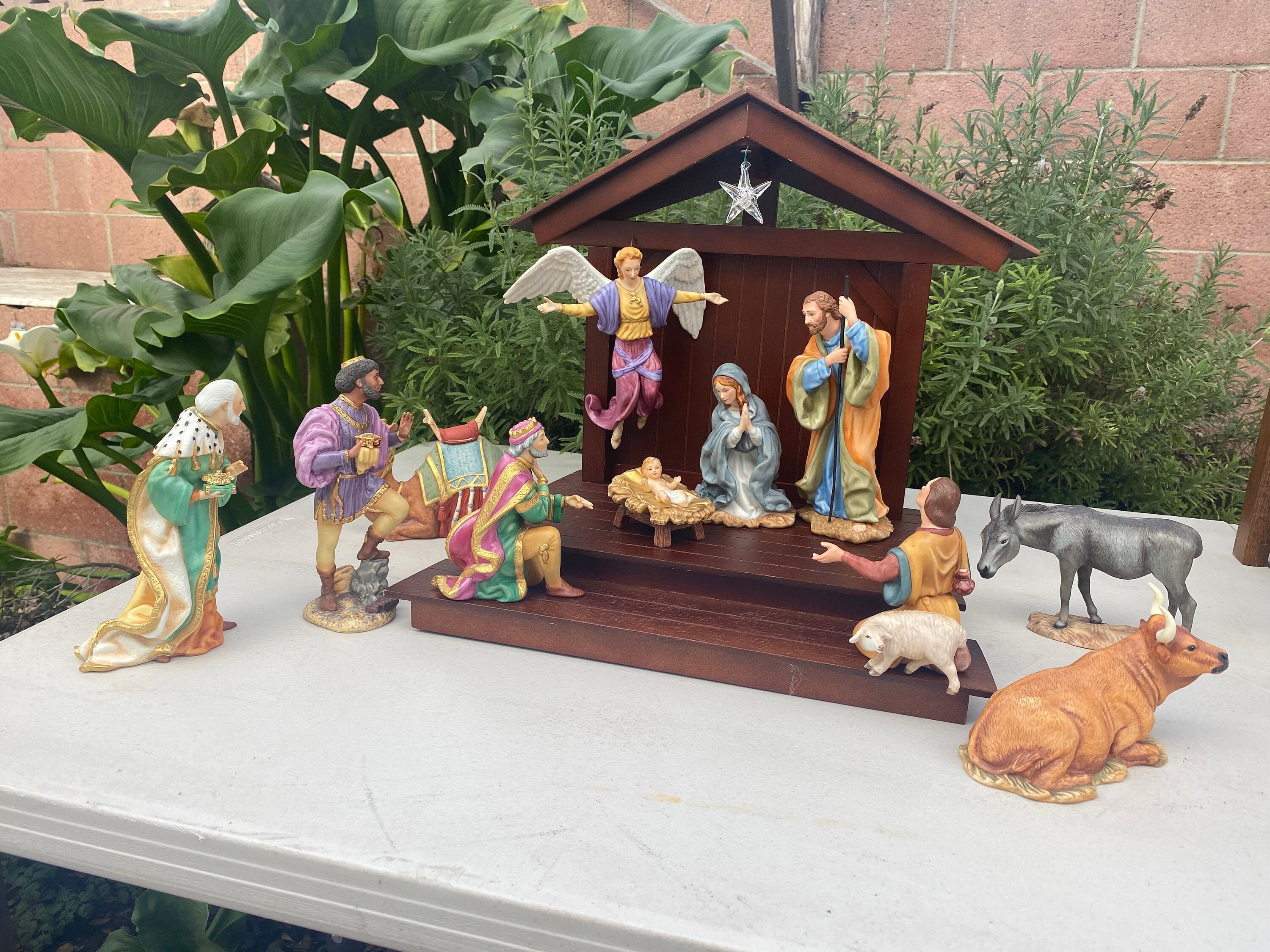Franklin Mint Nativity for sale Only 2 left at 65