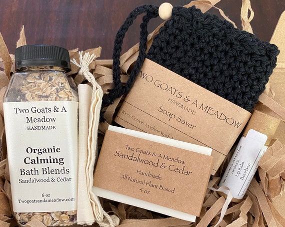 All Natural Eco Friendly Bath Gift Set / Spa Set