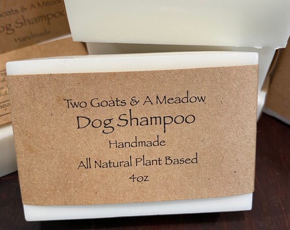Dog & Puppy Shampoo Bar Gentle All Natural Eco Friendly