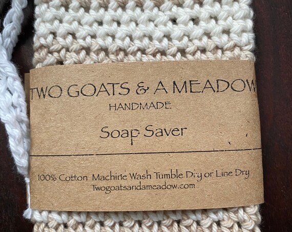 100% Cotton Soap Saver Eco Friendly All Natural Biodegradable 271