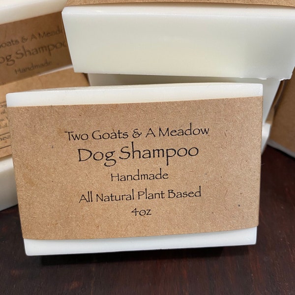 Dog & Puppy Shampoo Bar Gentle All Natural Eco Friendly