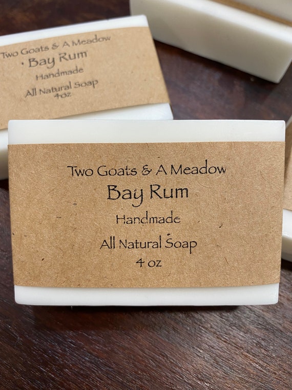 Handmade All Natural Bay Rum Soap