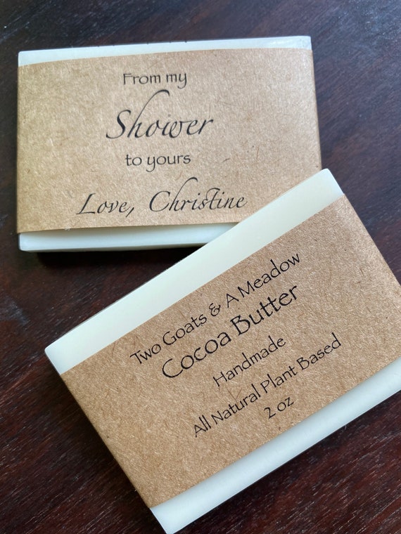 Bulk Personalized or Non Personalized Custom Hospitality Sized Handmade All Natural Soap Bars