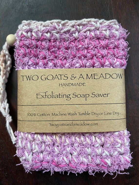 100% Cotton Exfoliating Soap Saver Biodegradable Eco Friendly All Natural 263