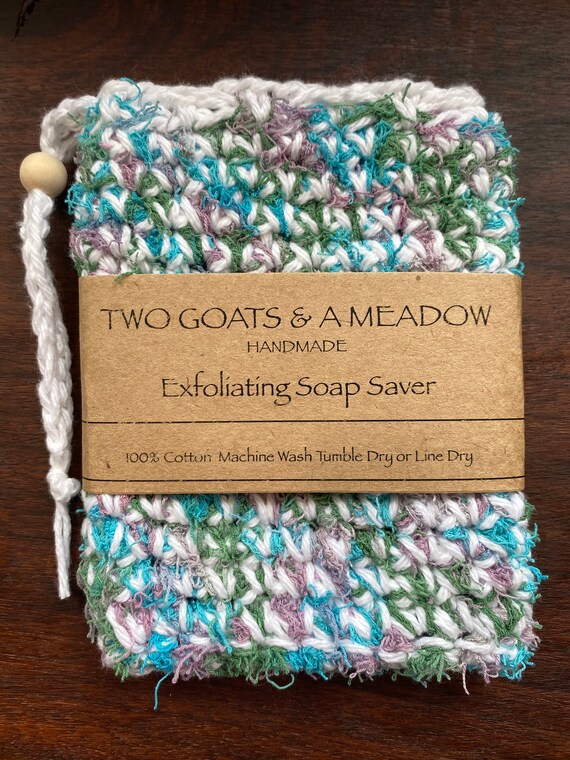100% Cotton Exfoliating Soap Saver Biodegradable Eco Friendly All Natural 261