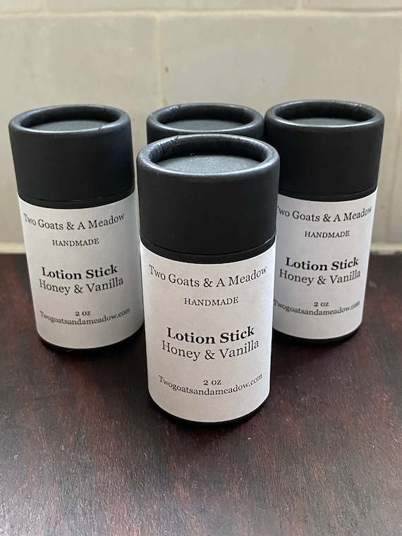 Honey & Vanilla Lotion Stick All Natural Eco Friendly