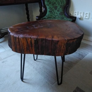 Oak coffee table