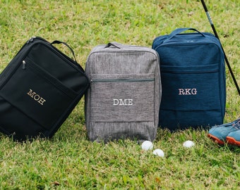 Women Golf Gifts Golf Shoe Bag Embroidered | Custom Gifts for Golfers Initial Golf Player Shoe Bag | Personalized Gifts for Women Golfers