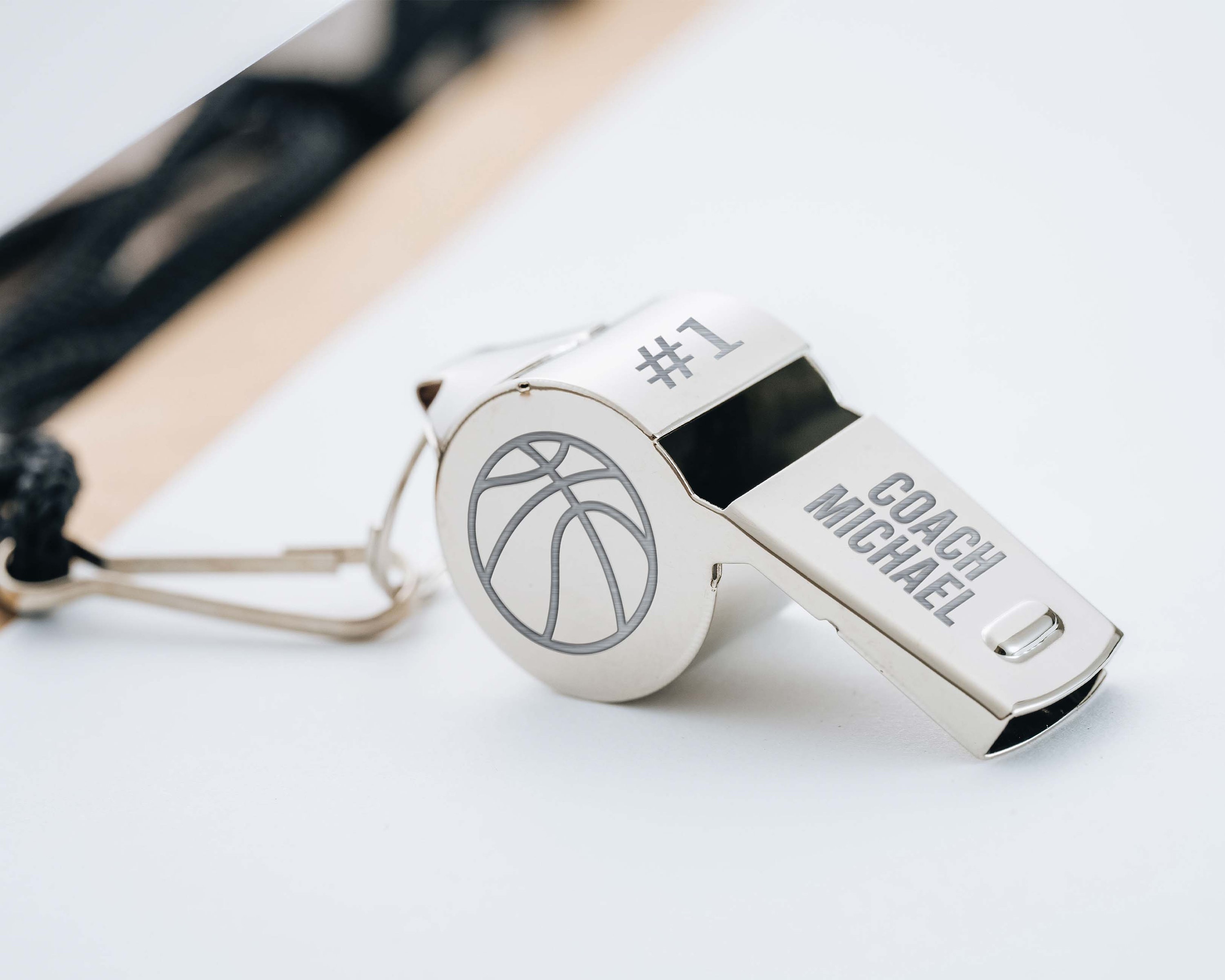 Personalized Whistle, Basketball Coach Whistle Christmas Gifts, Custom Coach Whistle engrave Soccer Football Baseball Teacher Appreciation