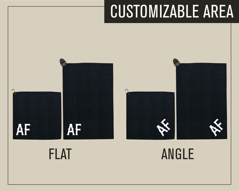 Best Dad Gifts, Custom Microfiber Golf Towel with Magnet or Buckle, Personalized Gift for Him image 7