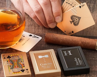 Personalized Playing Card Lighter: Custom Poker Torch Gift
