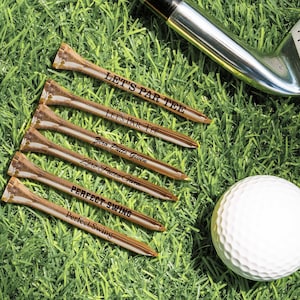 Custom Golf Tees, Golf Gifts for Him, Bulk Personalized Golf Tee, Bachelor Party Golf Tees, Engraved Groomsmen Golf Tees, Golf Lover Gifts