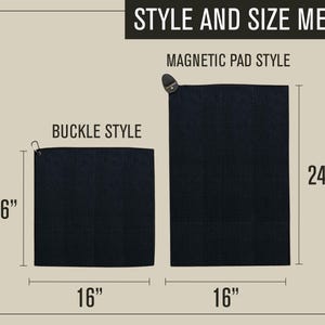 Best Dad Gifts, Custom Microfiber Golf Towel with Magnet or Buckle, Personalized Gift for Him image 4