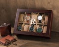 Personalised Wooden Watch Box, 5 or 10 Slots: Custom Vintage Watch Case Gift for Men [WBX-0102] [WW]