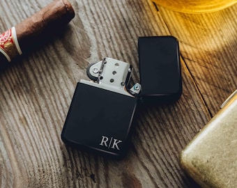 Groomsmen Gifts, Personalized Lighter Case, Monogram Bachelor Party Favors, Gift for Him