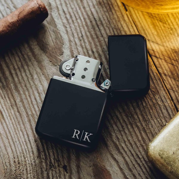 Groomsmen Gifts, Personalized Lighter Case, Monogram Bachelor Party Favors, Gift for Him