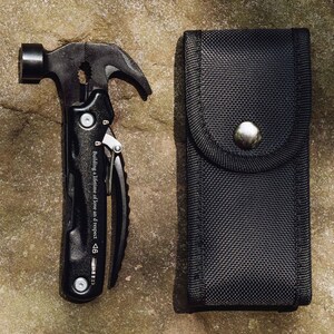 Best Dad Gift, Custom Engraved Multi Tool, Pocket Knife: Camping, Hunting, Fishing [R] image 7