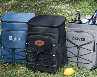 Golf Cooler Bags Personalized Cooler Backpack Groomsmen Gifts, Custom Beer Coolers Insulated Bag, Hiking Fishing Outdoor Gift for Him