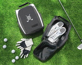 Golf Gift, Custom Golf Shoe Bag: Groomsmen Proposal, Bachelor Party Bag, Golf Shoe Tote [GSB02]