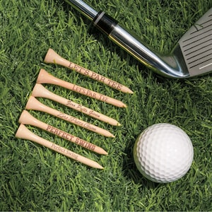 Custom Golf Tees in Bulk, Engraved Gift for Him, Wedding Party Favors, Golf Lover Gifts, Groomsmen Proposal [TE]