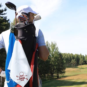 Best Dad Gifts, Custom Microfiber Golf Towel with Magnet or Buckle, Personalized Gift for Him image 8