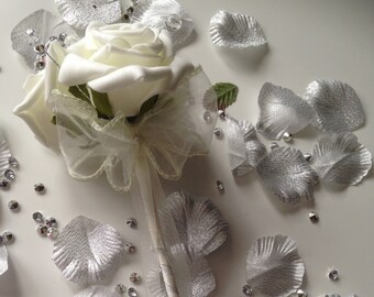 Flower Girl Ivory Wand