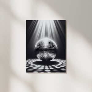 STUDIO 54 70s Inspired Art Poster (LETS DISCO!)