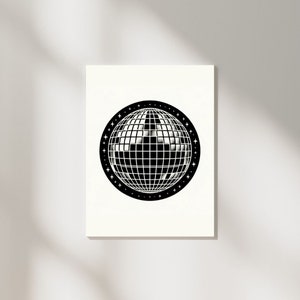 STUDIO 54 70s Inspired Art Poster (LETS DISCO!)