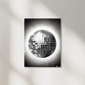 STUDIO 54 70s Inspired Art Poster (LETS DISCO!)
