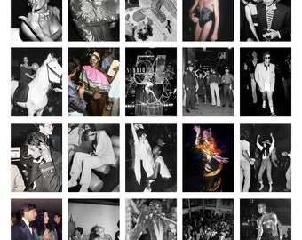 STUDIO 54 70s Wall Collage Kit (LETS DISCO!)