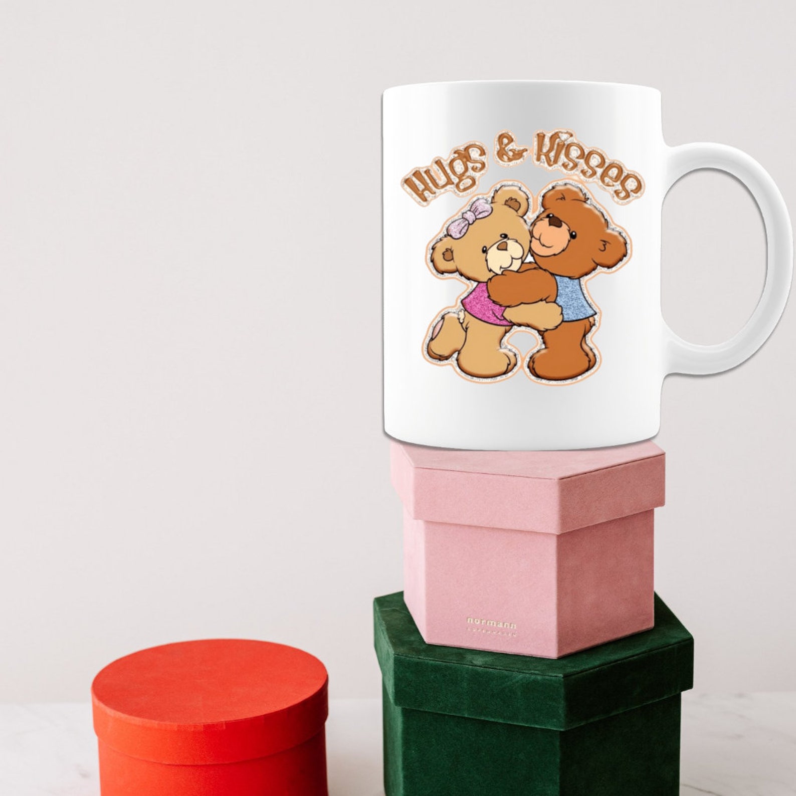 Hugs and Kisses Mug Coffee Mug 11oz Premium Quality Gift Idea Etsy