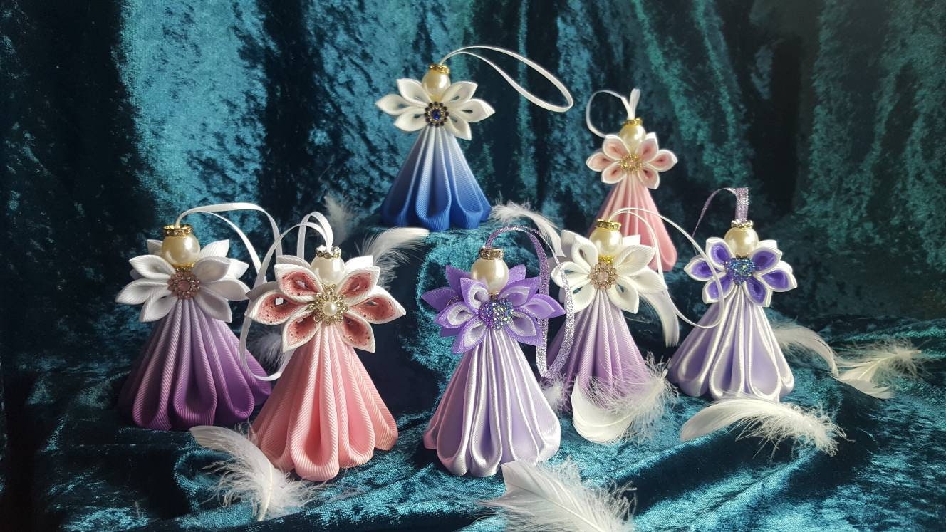 Kanzashi Fiori di Stoffa/Fabric Flowers – Cerere Art Design