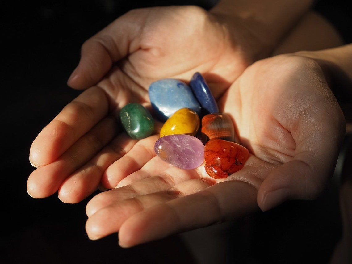 Chakra Balancing Crystal Set Etsy