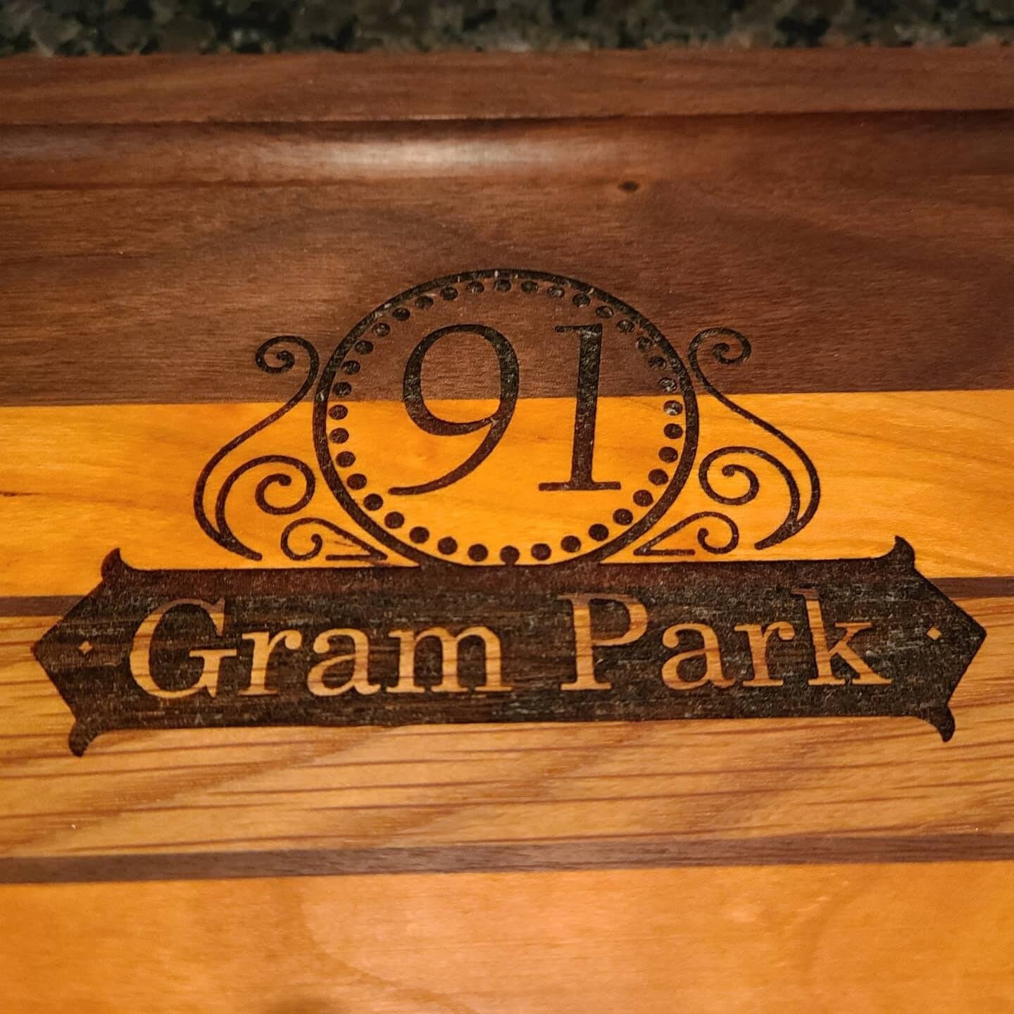 Custom XL Cutting Board. Excellent for BBQ. 34"x21" Walnut, Cherry, and ...