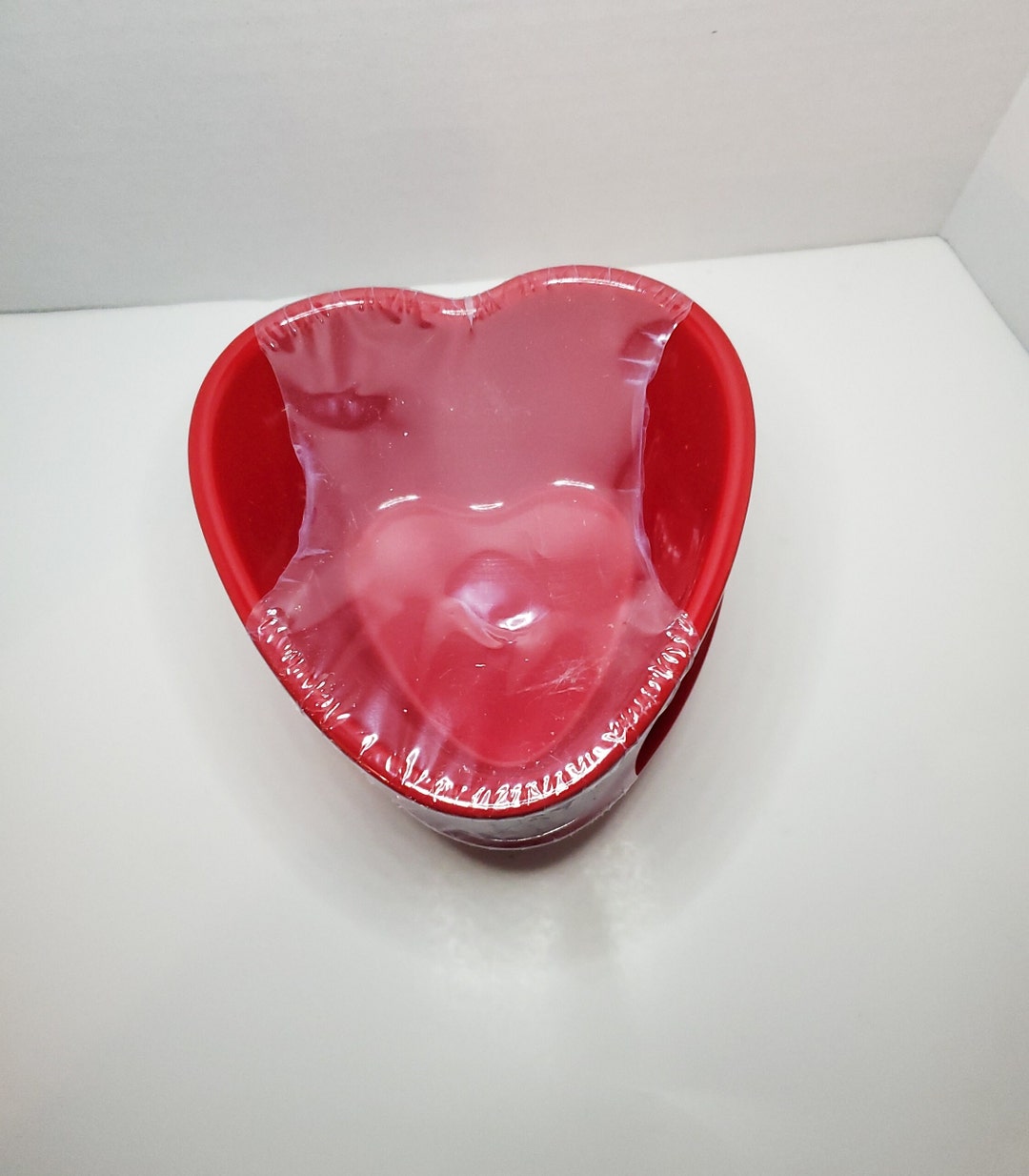 Red Heart Shaped Ramekins Etsy