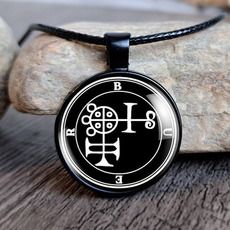 Magic Demonic Necklace Etsy