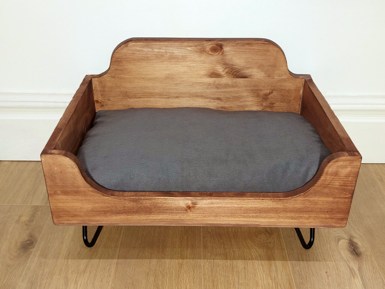 Wooden Bed for Dogs Handmade Wooden Bed for Dogs with Memory Etsy